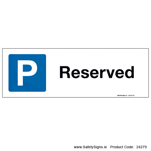 Parking - Reserved - 24279