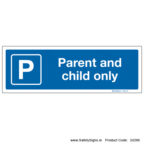 Parking - Parent and Child Only - 24286