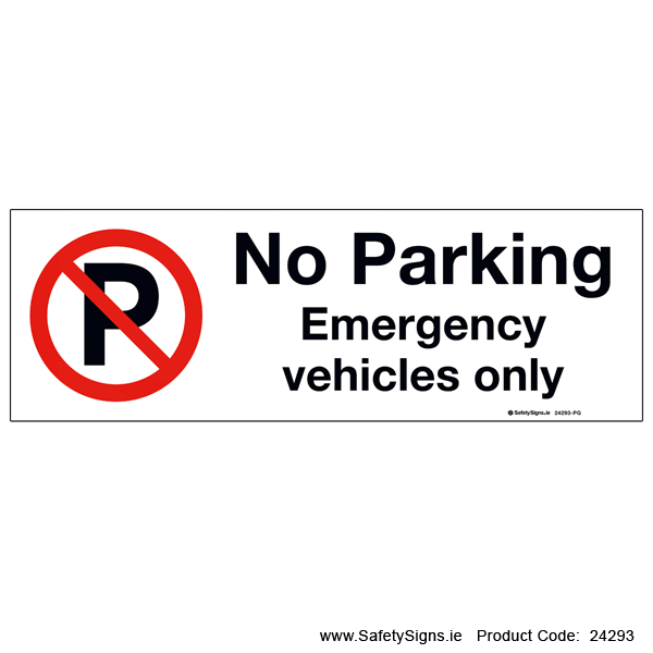 No Parking - 24293