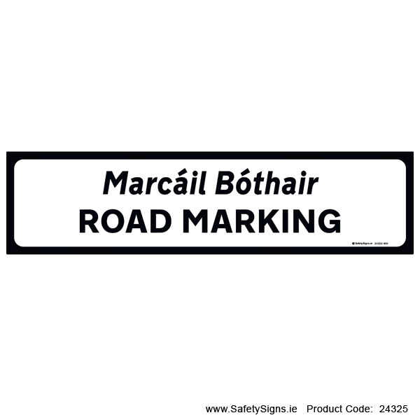 Supplementary Plate - Road Marking - P082 - 24325