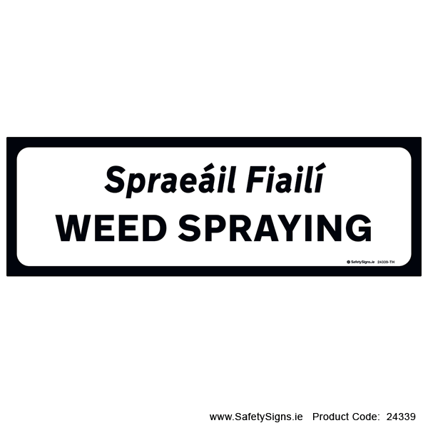 Supplementary Plate - Weed Spraying - P082 - 24339