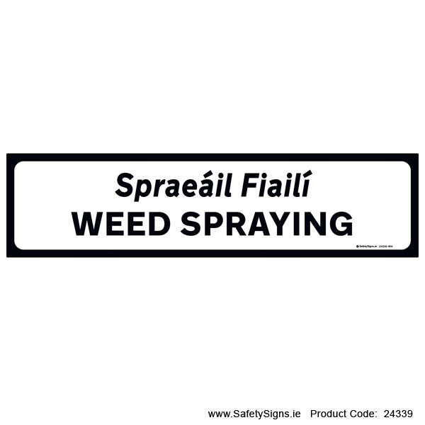 Supplementary Plate - Weed Spraying - P082 - 24339