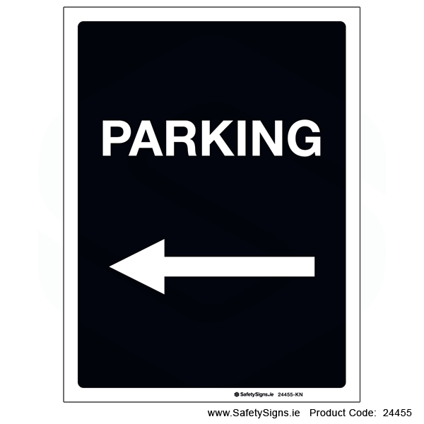 Parking - Arrow Left - 24455