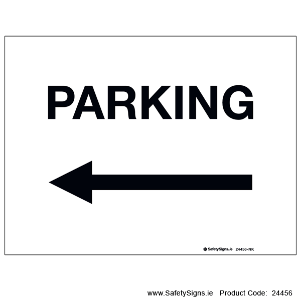 Parking - Arrow Left - 24456