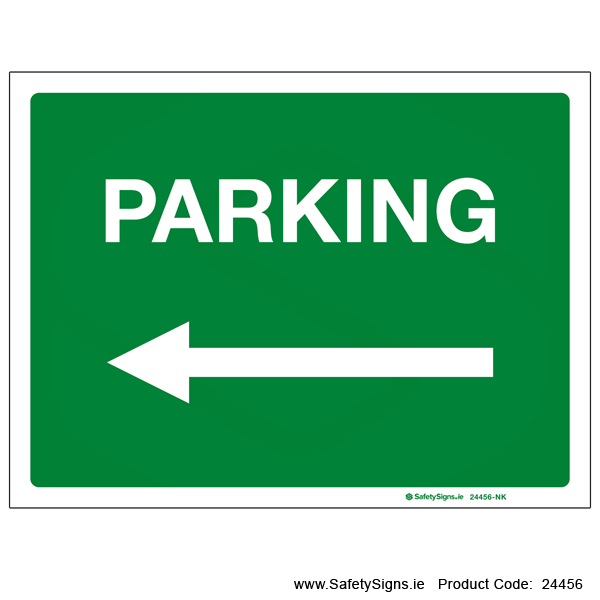 Parking - Arrow Left - 24456