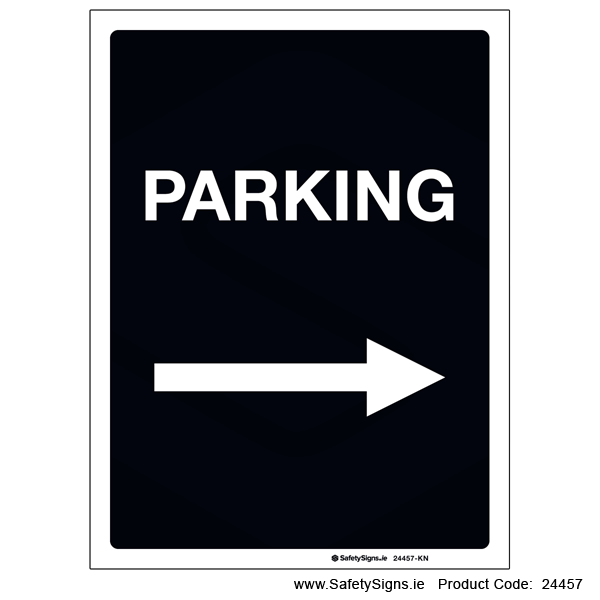 Parking - Arrow Right - 24457