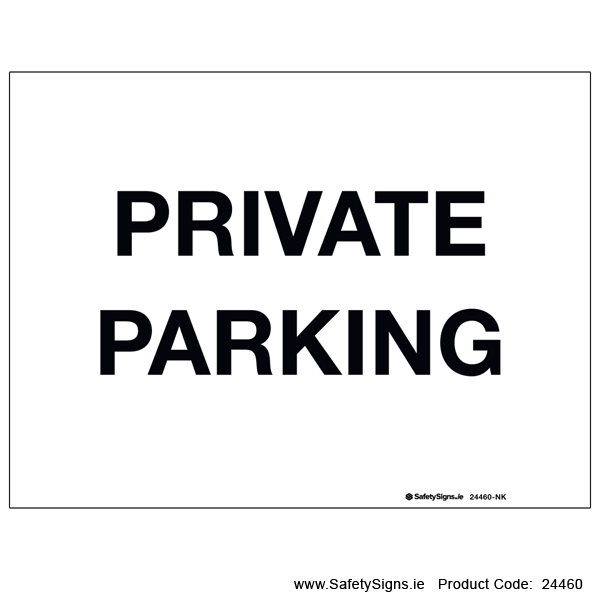 Private Parking - 24460