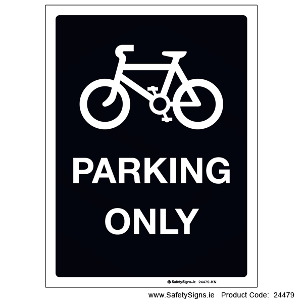 Bicycle Parking Only - 24479