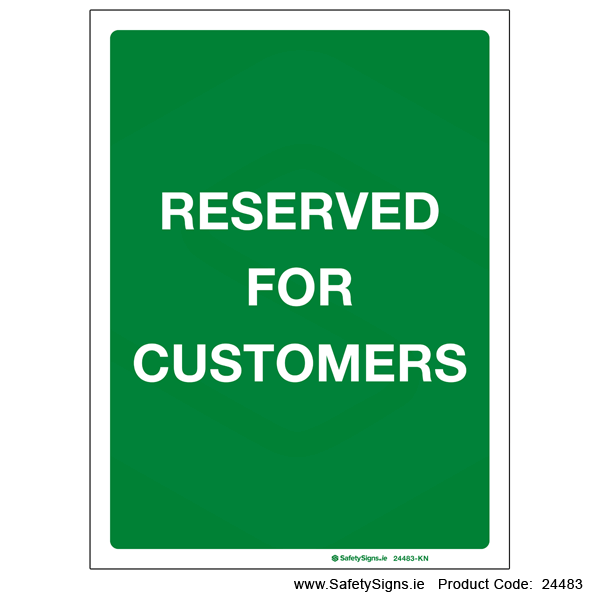 Reserved for Customers - 24483