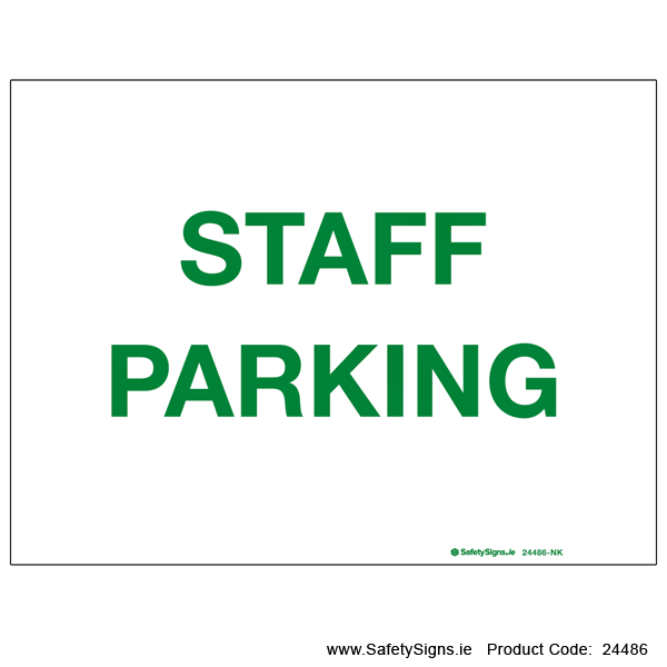 Staff Parking - 24486