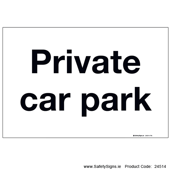 Private Car Park - 24514