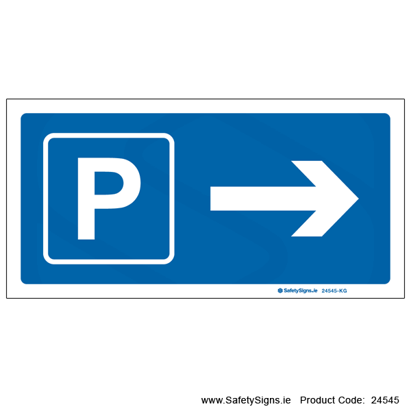Parking - Arrow Right - 24545