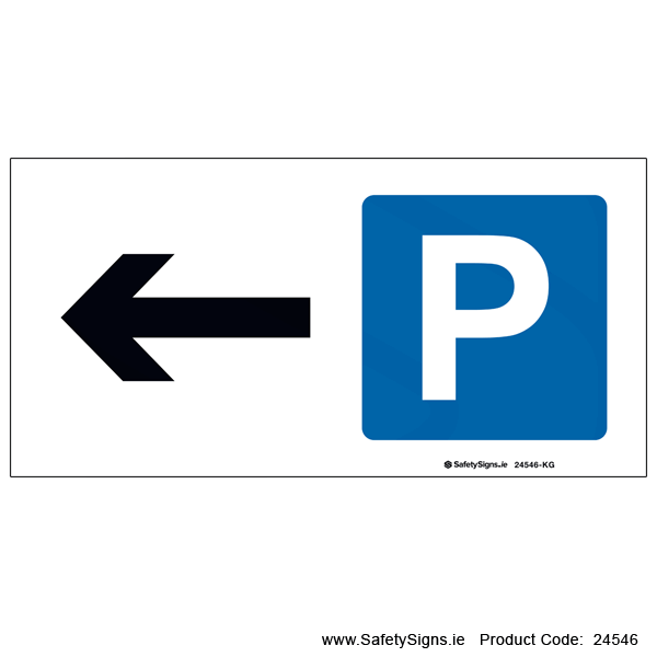Parking - Arrow Left - 24546