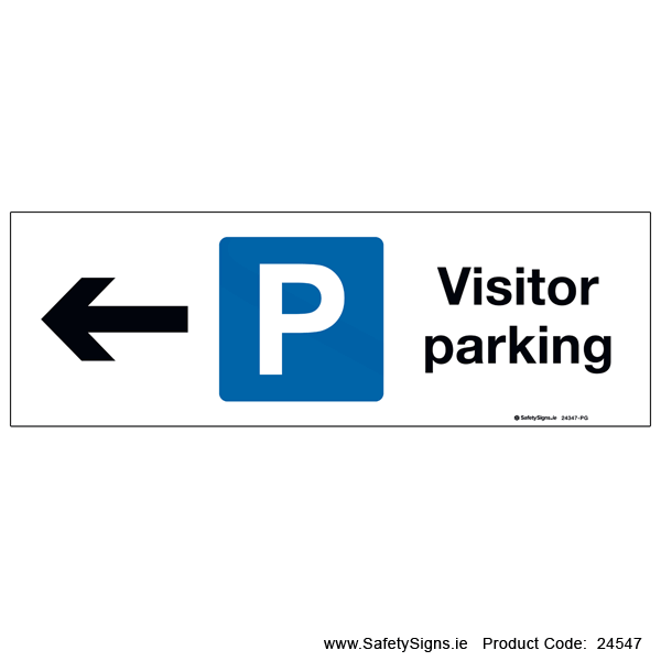 Staff Parking - Arrow Left - 24547