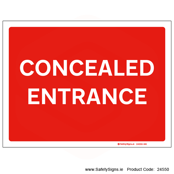Concealed Entrance - 24550