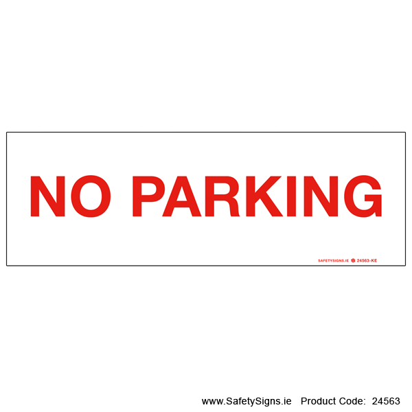 No Parking - 24563
