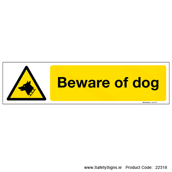 Beware of Dog - 22318