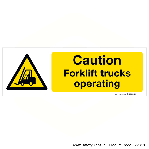Forklift Trucks Operating - 22340