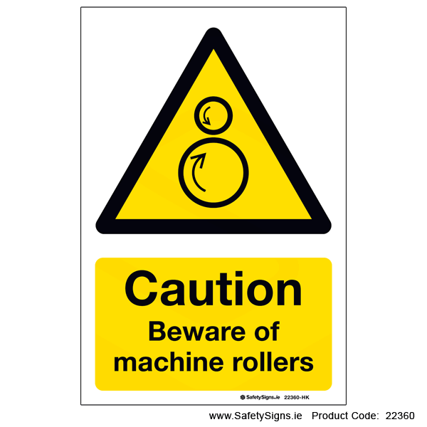 Beware of Machine Rollers - 22360