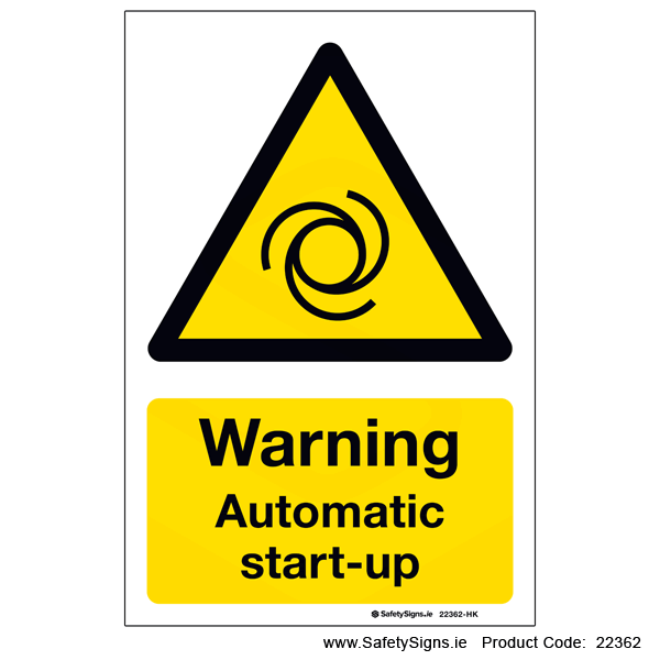Automatic Start-up - 22362