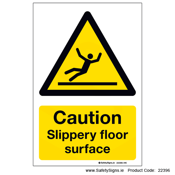 Slippery Floor Surface - 22396