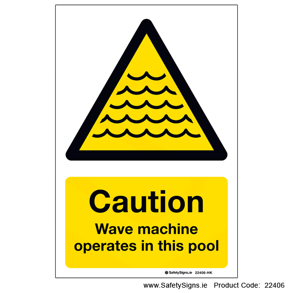 Wave Machine operates in Pool - 22406