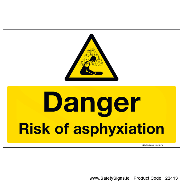 Risk of Asphyxiation - 22413