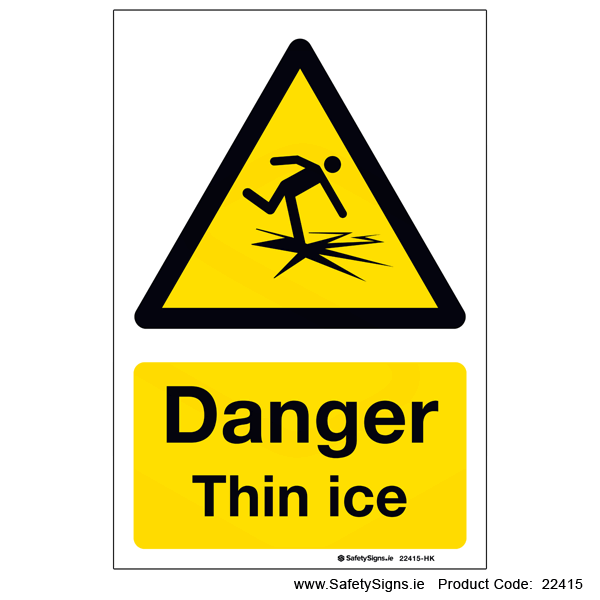 Thin Ice - 22415