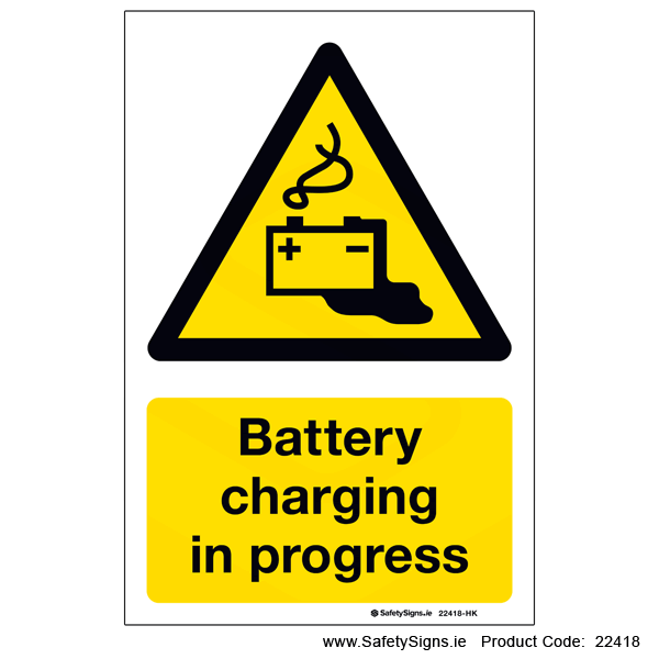 Battery Charging in Progress - 22418