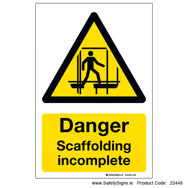 Scaffolding Incomplete - 22448
