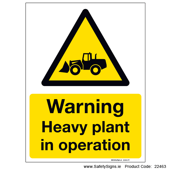 Heavy Plant in Operation - 22463