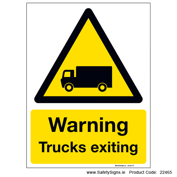 Trucks Exiting - 22465