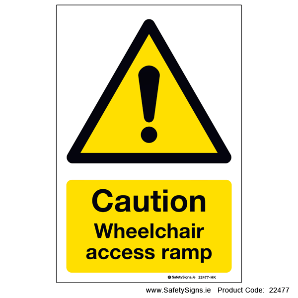 Wheelchair Access Ramp - 22477