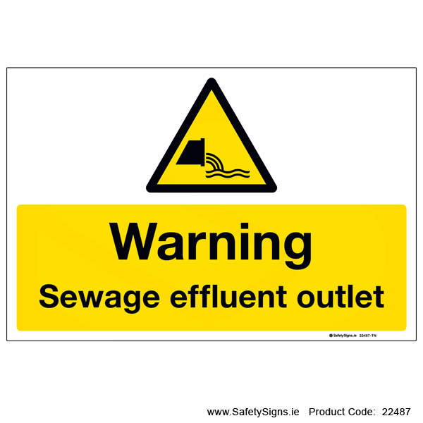 Sewage Effluent Outlet - 22487