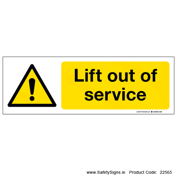 Lift out of Service - 22565