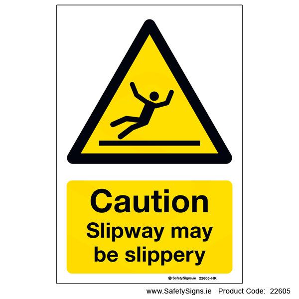 Slipway may be Slippery - 22605
