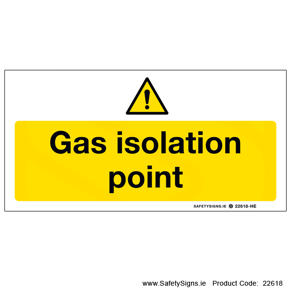 Gas Isolation Point - 22618