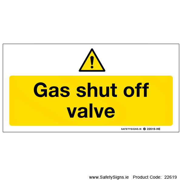 Gas Shut off Valve - 22619