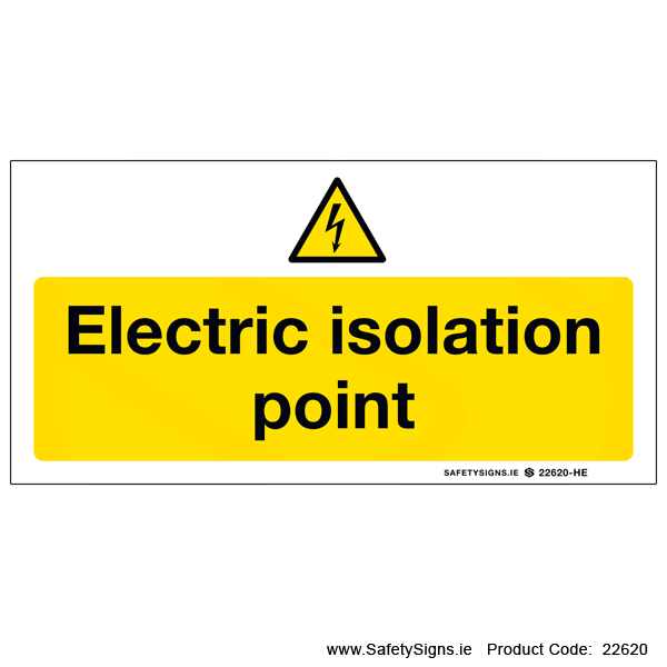 Electric Isolation Point - 22620