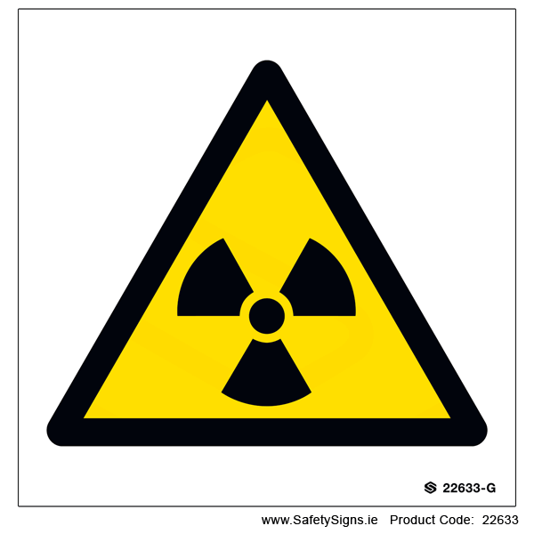 Radioactive Material or Ionizing Radiation - 22633