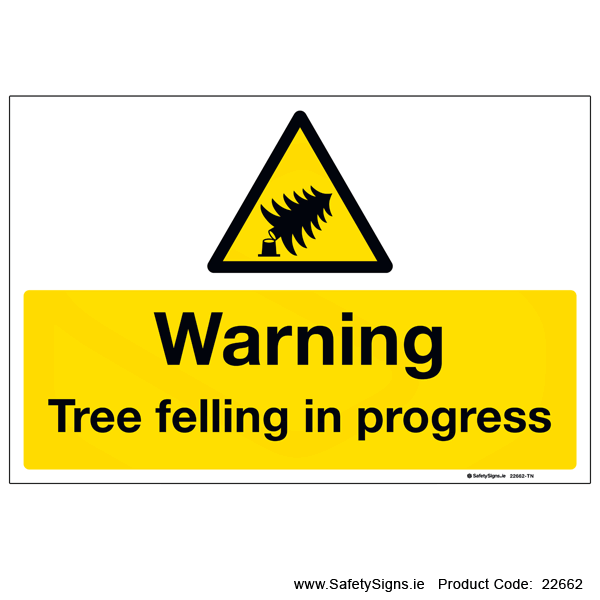 Tree Felling in Progress - 22662