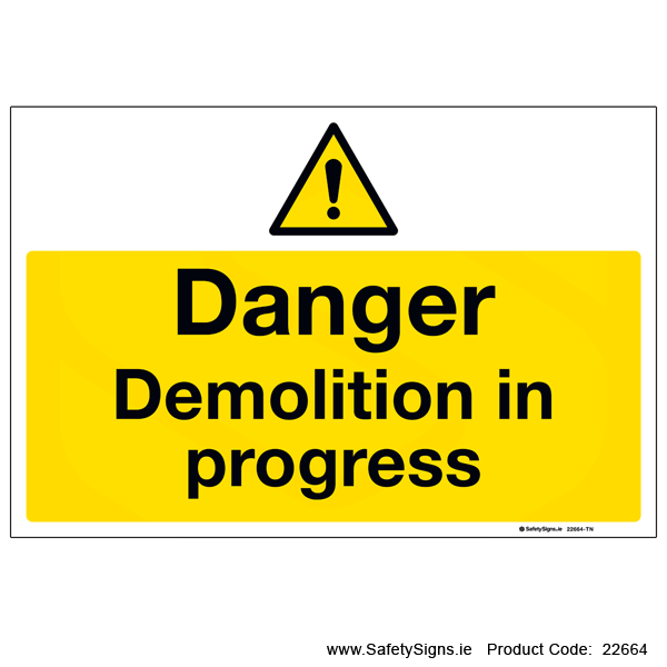 Demolition in Progress - 22664