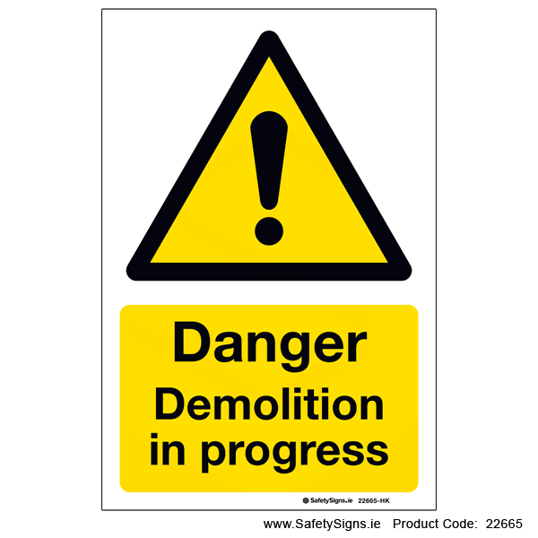 Demolition in Progress - 22665