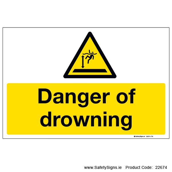 Danger of Drowning - 22674