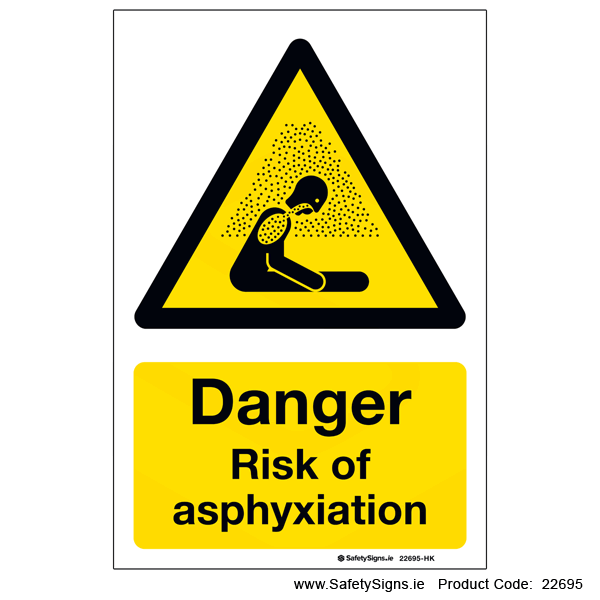 Risk of Asphyxiation - 22695