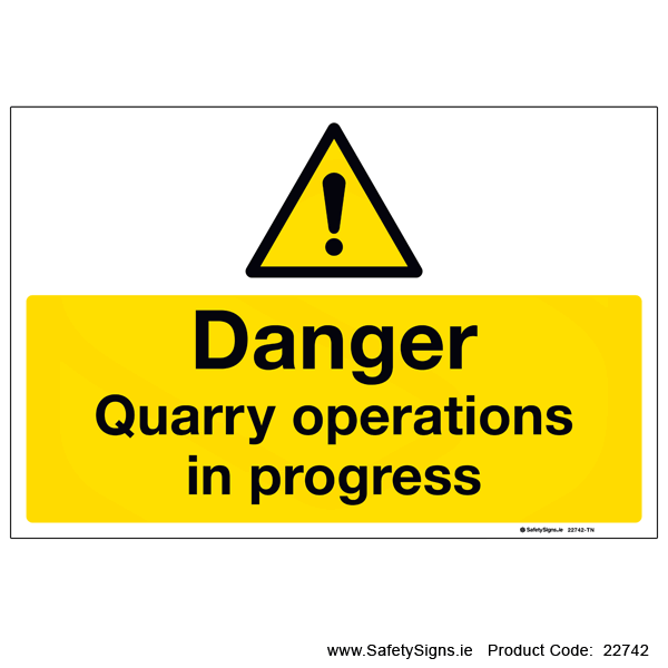 Quarry Operations in Progress - 22742